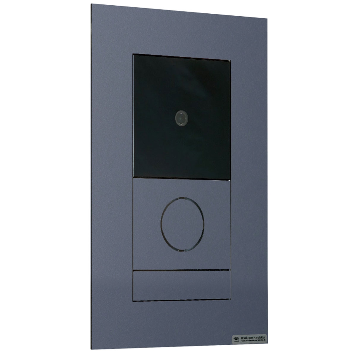 8e7bac4ef0e52125a08ea49d6bc77fdb6be6a8fa Interphone vidéo en acier inoxydable pour montage encastré - GIRA Système 106 - double - RAL au choix