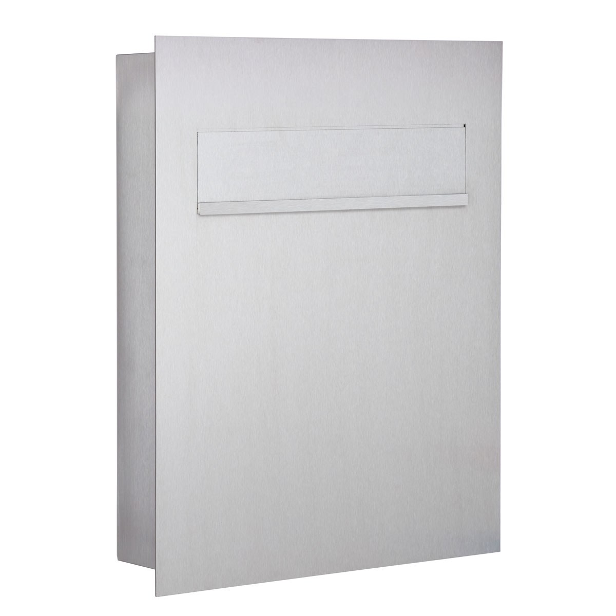 Cassetta postale di design in acciaio inox DESIGNER Style BIG - rimozione posteriore Cassetta postale di design in acciaio inox DESIGNER Style BIG - rimozione posteriore