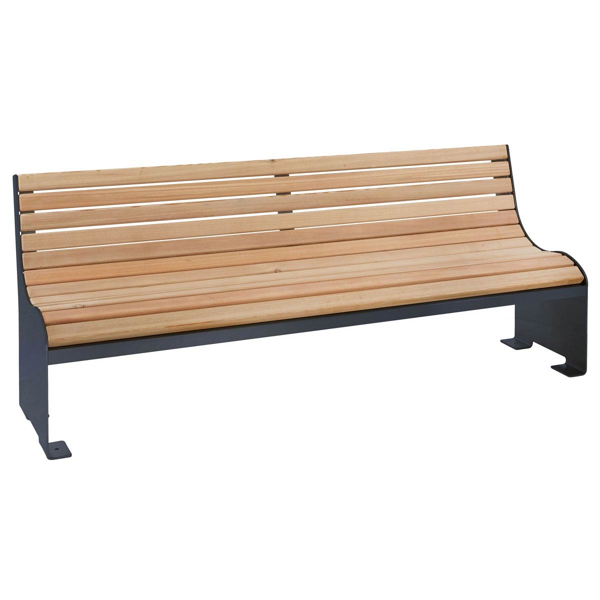 Design Sitzbank BROCKES - Edelstahl - Douglasie geölt Design Sitzbank BROCKES - Edelstahl - Douglasie geölt