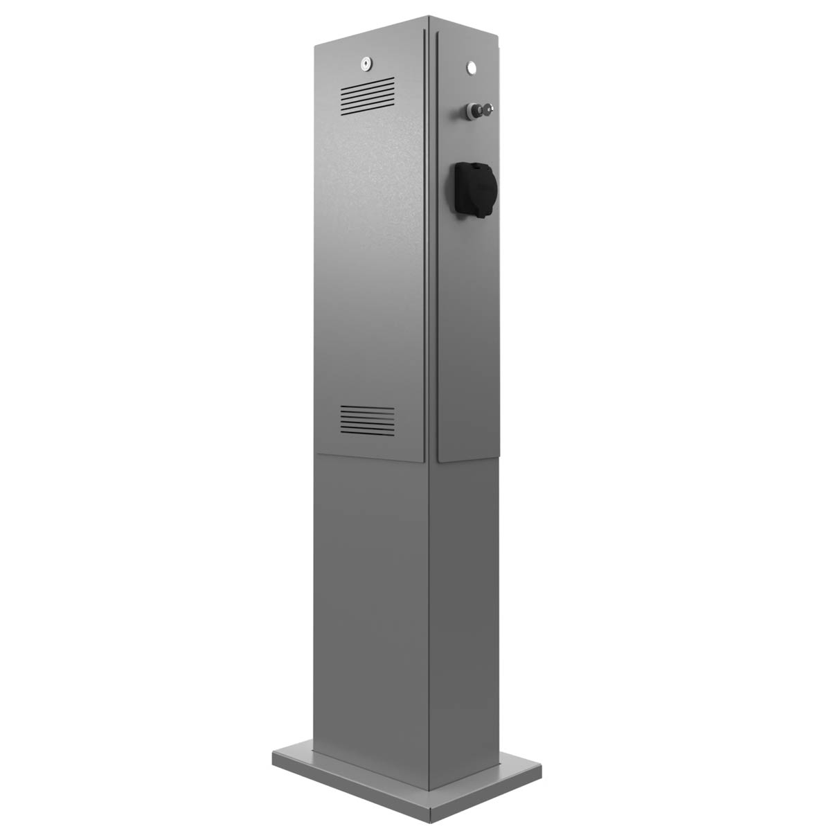 Colonne de recharge Plug BASIC Charge 1X - 22kW/32A avec 1x prise de type 2 Colonne de recharge Plug BASIC Charge 1X - 22kW/32A avec 1x prise de type 2