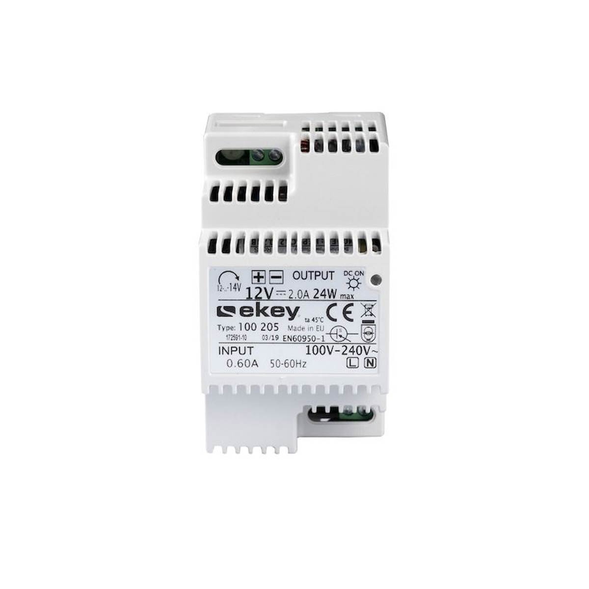 ekey NT REG 230 VAC/12 VDC/2 A ekey NT REG 230 VAC/12 VDC/2 A