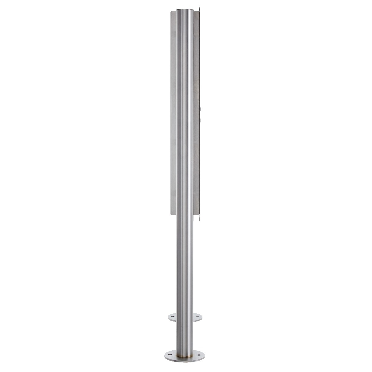 Edelstahl Standbriefkasten Designer Modell BIG - GIRA System 106 - 3-fach vorbereitet Edelstahl Standbriefkasten Designer Modell BIG - GIRA System 106 - 3-fach vorbereitet