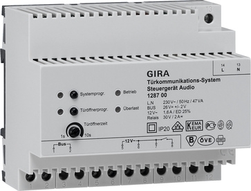 Gira audio REG control device 128700 Gira audio REG control device 128700