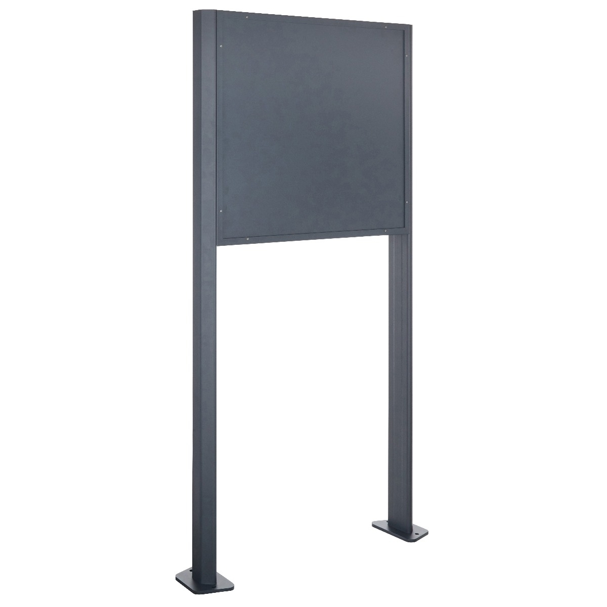 Vitrine d'affichage indépendante BASIC Plus 389X ST-T - 710x660 - RAL 7016 gris anthracite Vitrine d'affichage indépendante BASIC Plus 389X ST-T - 710x660 - RAL 7016 gris anthracite