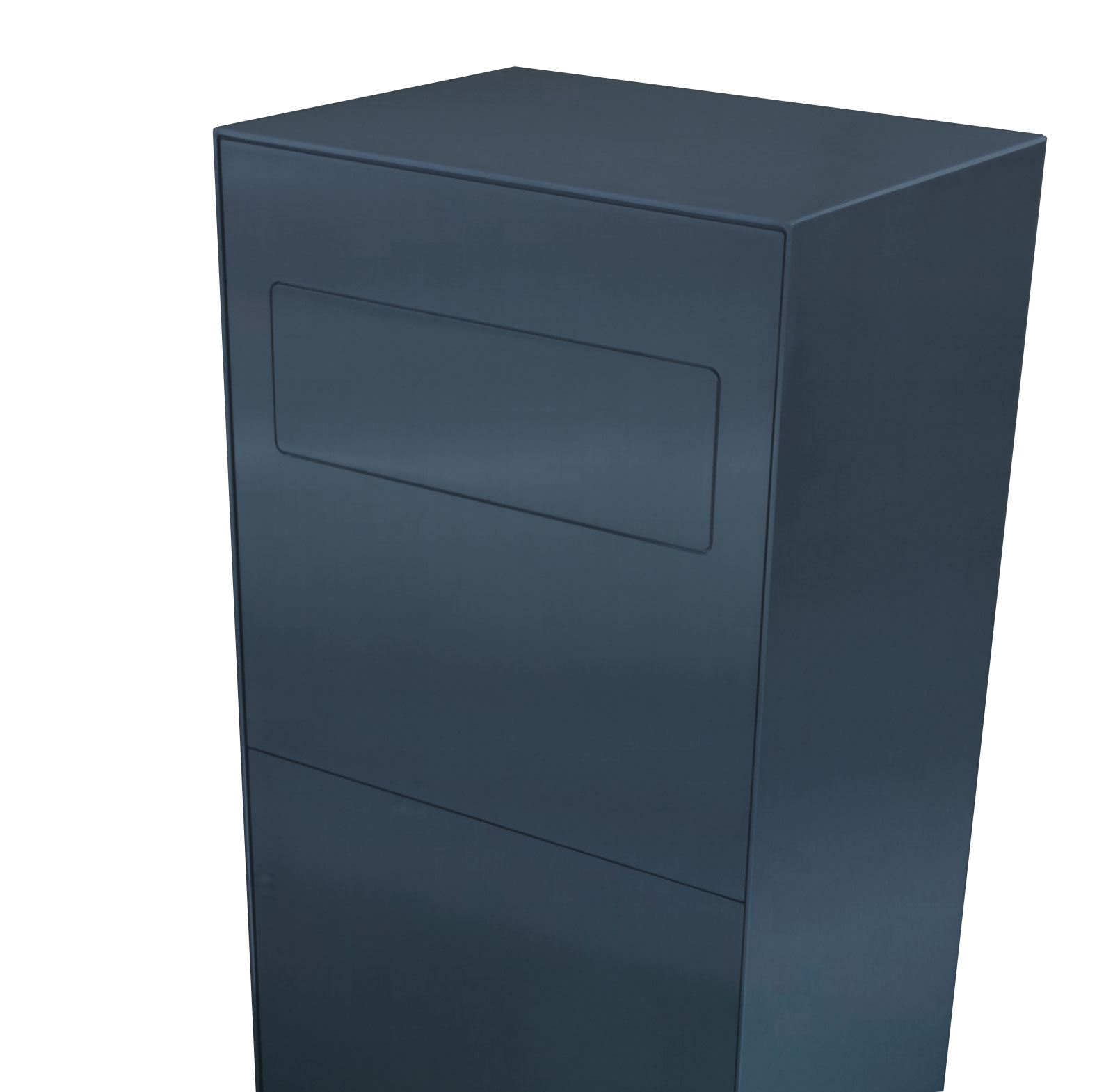 Security free-standing letterbox - Stele - A4 folder letterbox type 190 - RAL of your choice Security free-standing letterbox - Stele - A4 folder letterbox type 190 - RAL of your choice