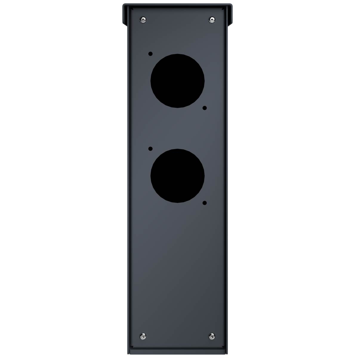 Socket outlet pillar BASIC 372 for floor mounting - Prepared - Powder-coated stainless steel Socket outlet pillar BASIC 372 for floor mounting - Prepared - Powder-coated stainless steel