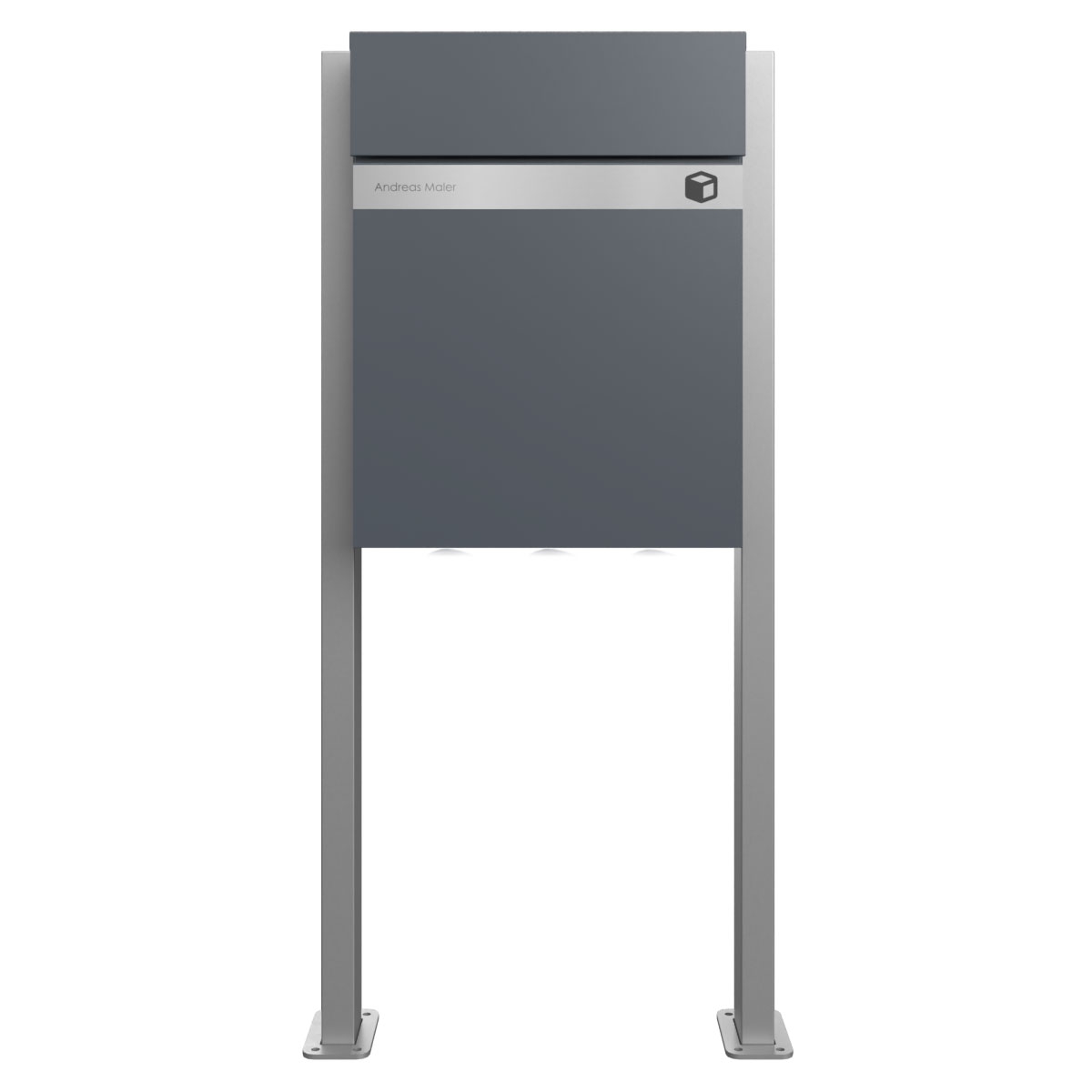 Boîte à paquets indépendante KANT Edition ST-Q - Design Elegance 2 - RAL 7016 gris anthracite Boîte à paquets indépendante KANT Edition ST-Q - Design Elegance 2 - RAL 7016 gris anthracite