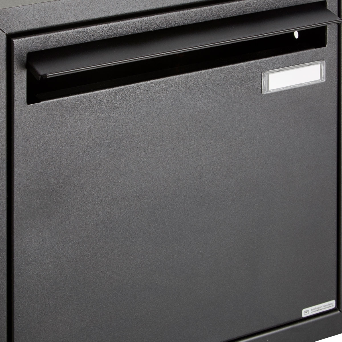 4er 2x2 stainless steel fence letterbox BASIC Plus 382XZ - RAL of your choice - removal from the rear 4er 2x2 stainless steel fence letterbox BASIC Plus 382XZ - RAL of your choice - removal from the rear