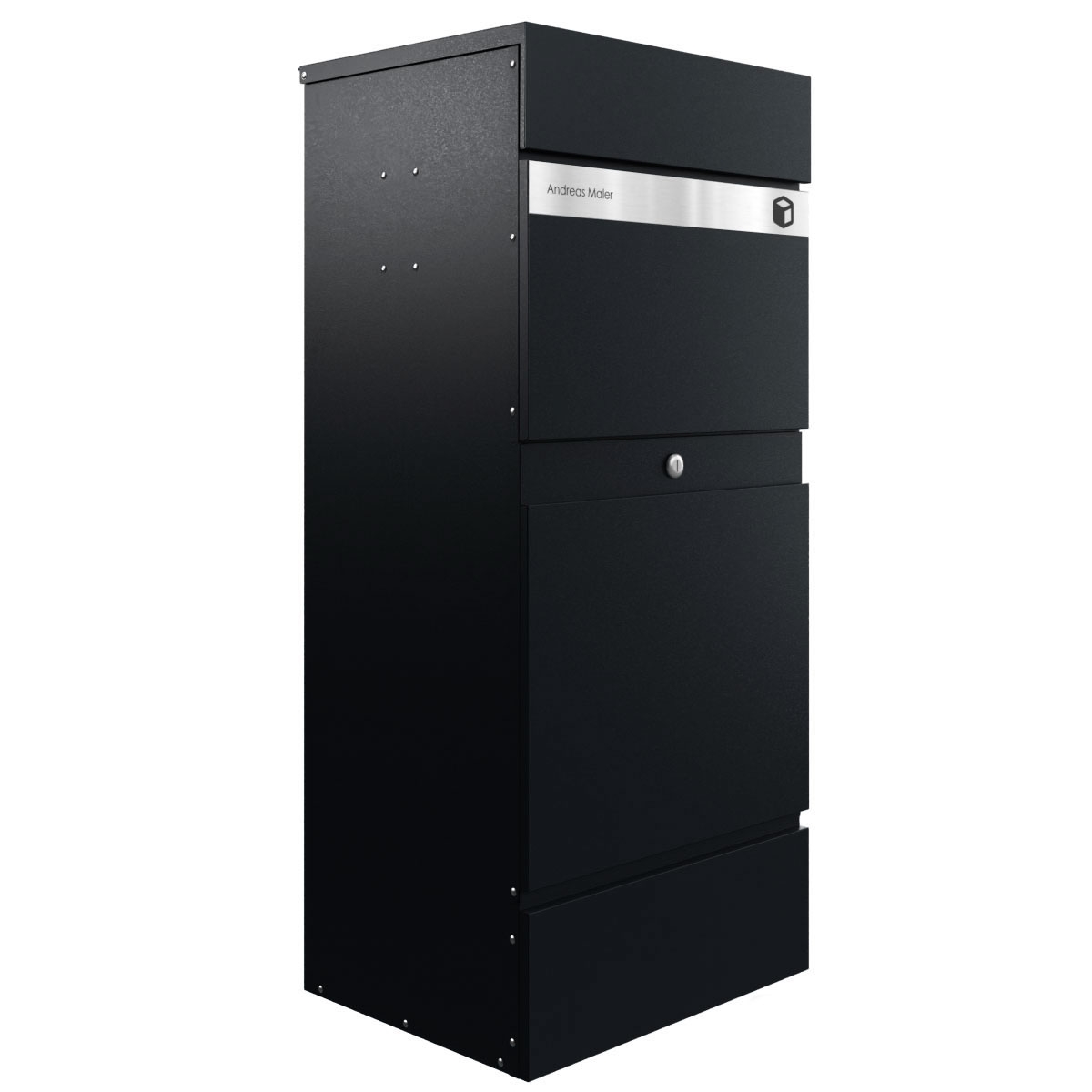Parcel box KLEIST Edition - Design Elegance 2 - RAL 9005 jet black