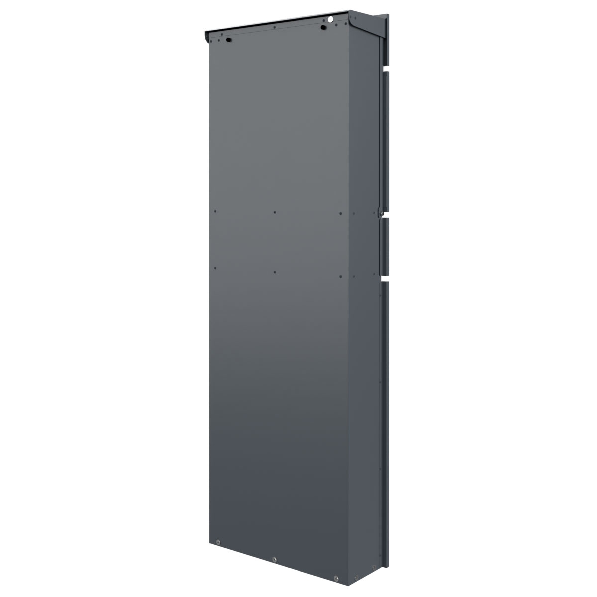 LESSING free-standing letterbox with newspaper compartment - RAL 7016 anthracite grey LESSING free-standing letterbox with newspaper compartment - RAL 7016 anthracite grey