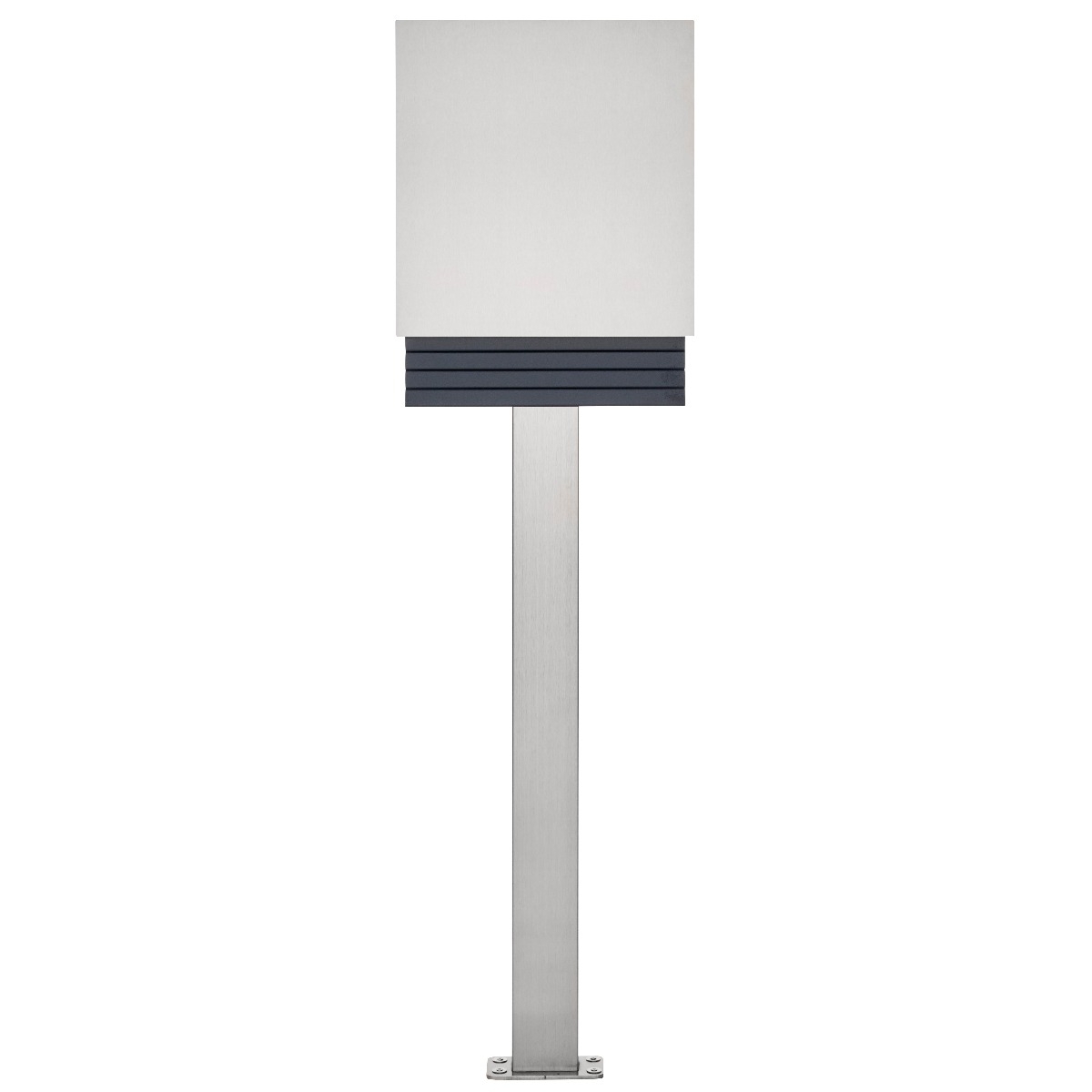 Cassetta per le lettere e scomparto per giornali SCHILLER SMALL VA7016 - acciaio inox V2A e RAL 7016 Cassetta per le lettere e scomparto per giornali SCHILLER SMALL VA7016 - acciaio inox V2A e RAL 7016