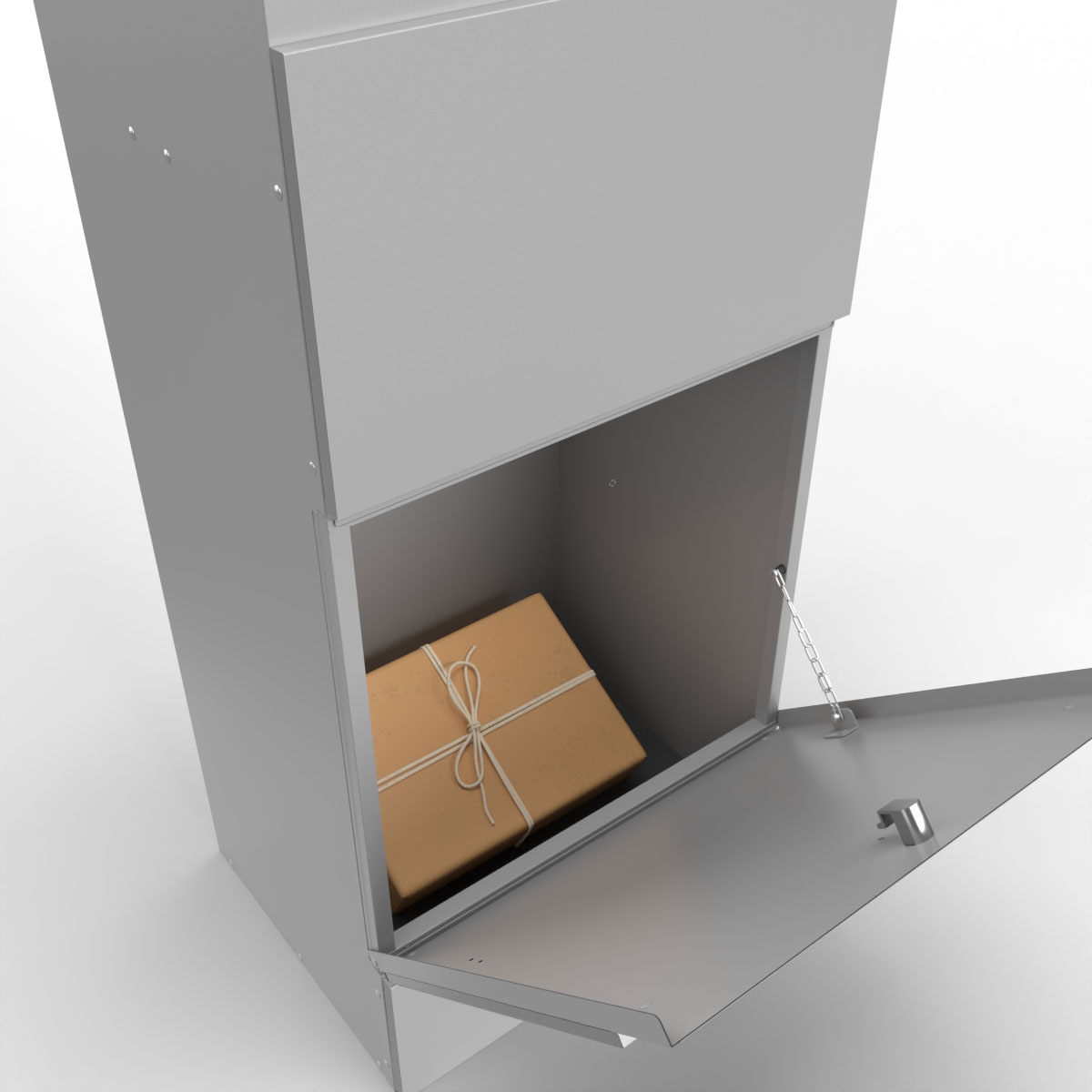 Parcel box KLEIST Edition - Design Elegance 2 - RAL 9007 grey aluminium Parcel box KLEIST Edition - Design Elegance 2 - RAL 9007 grey aluminium