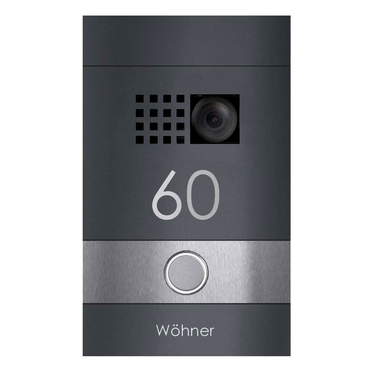Video door station DIVISION 530S - RAL colour with stainless steel application - Comelit Ultra VIDEO Set Video door station DIVISION 530S - RAL colour with stainless steel application - Comelit Ultra VIDEO Set