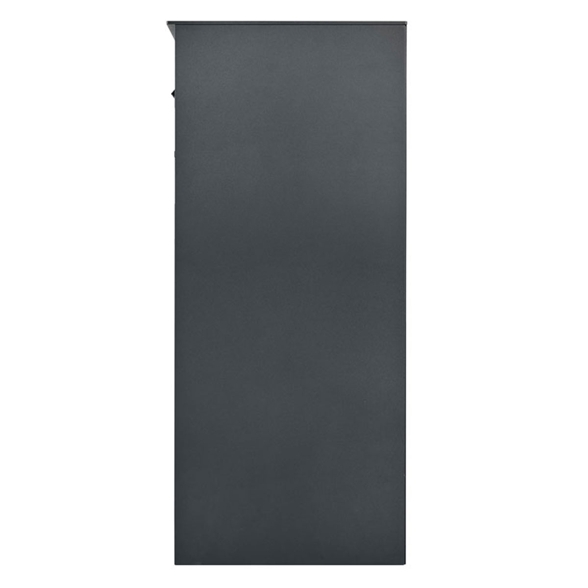 Stainless steel parcel letter box BASIC Plus 864XS with parcel compartment 550x370 - House number - RAL of your choice Stainless steel parcel letter box BASIC Plus 864XS with parcel compartment 550x370 - House number - RAL of your choice