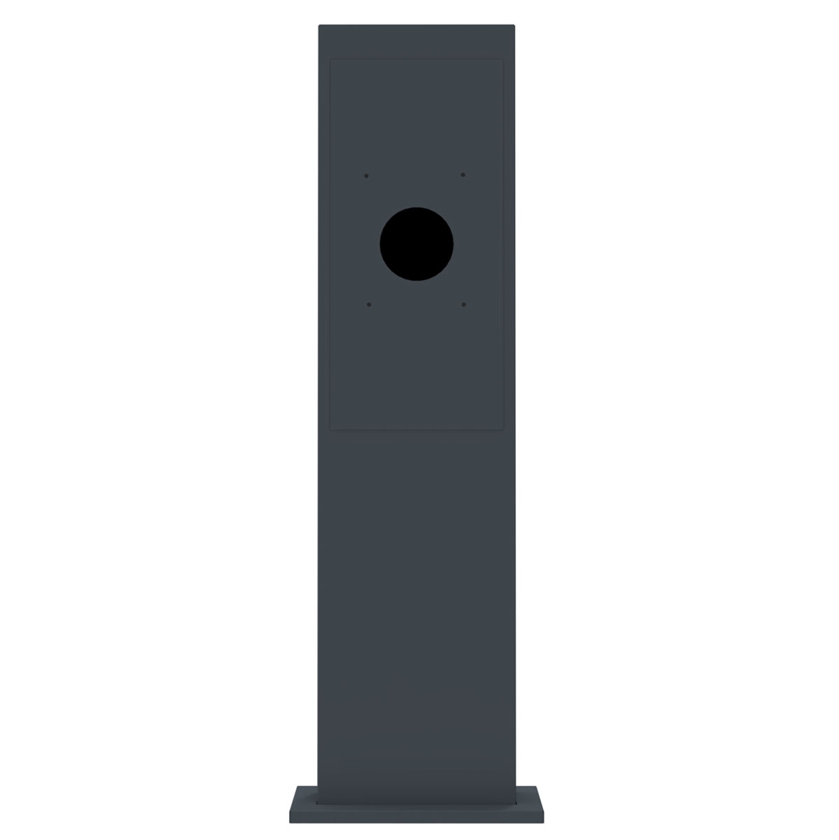 Edelstahl Stele GRIMM 605 - Wallbox vorbereitet - RAL nach Wahl Edelstahl Stele GRIMM 605 - Wallbox vorbereitet - RAL nach Wahl