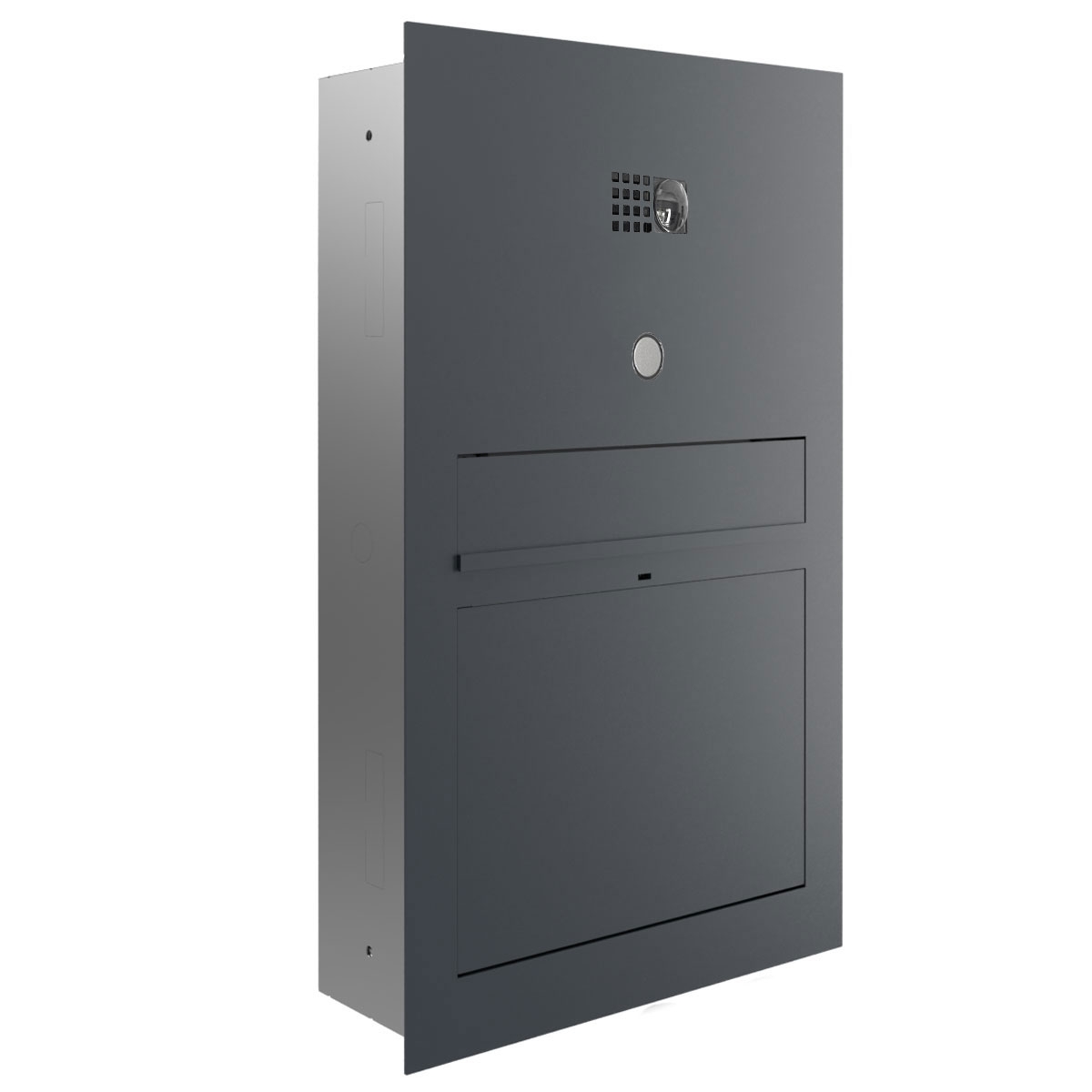 Design flush-mounted letterbox GRIMM - colour of your choice with COMELIT Ultra - VIDEO set Design flush-mounted letterbox GRIMM - colour of your choice with COMELIT Ultra - VIDEO set