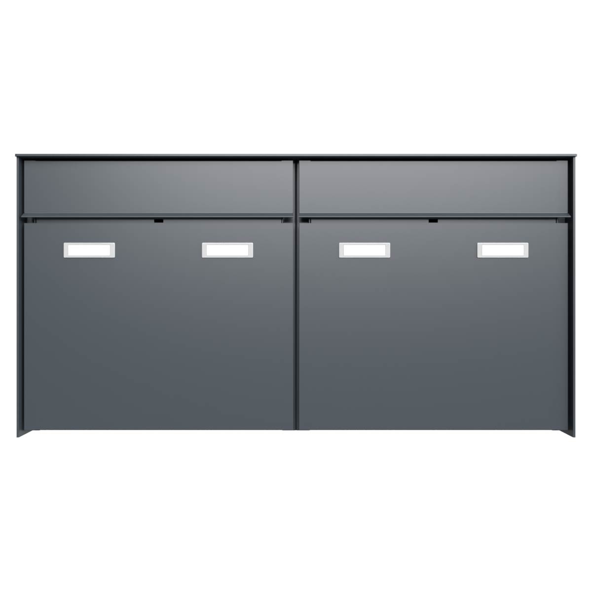 2er 2x1 Design Aufputz Briefkastenanlage GOETHE AP - RAL nach Wahl 2er 2x1 Design Aufputz Briefkastenanlage GOETHE AP - RAL nach Wahl