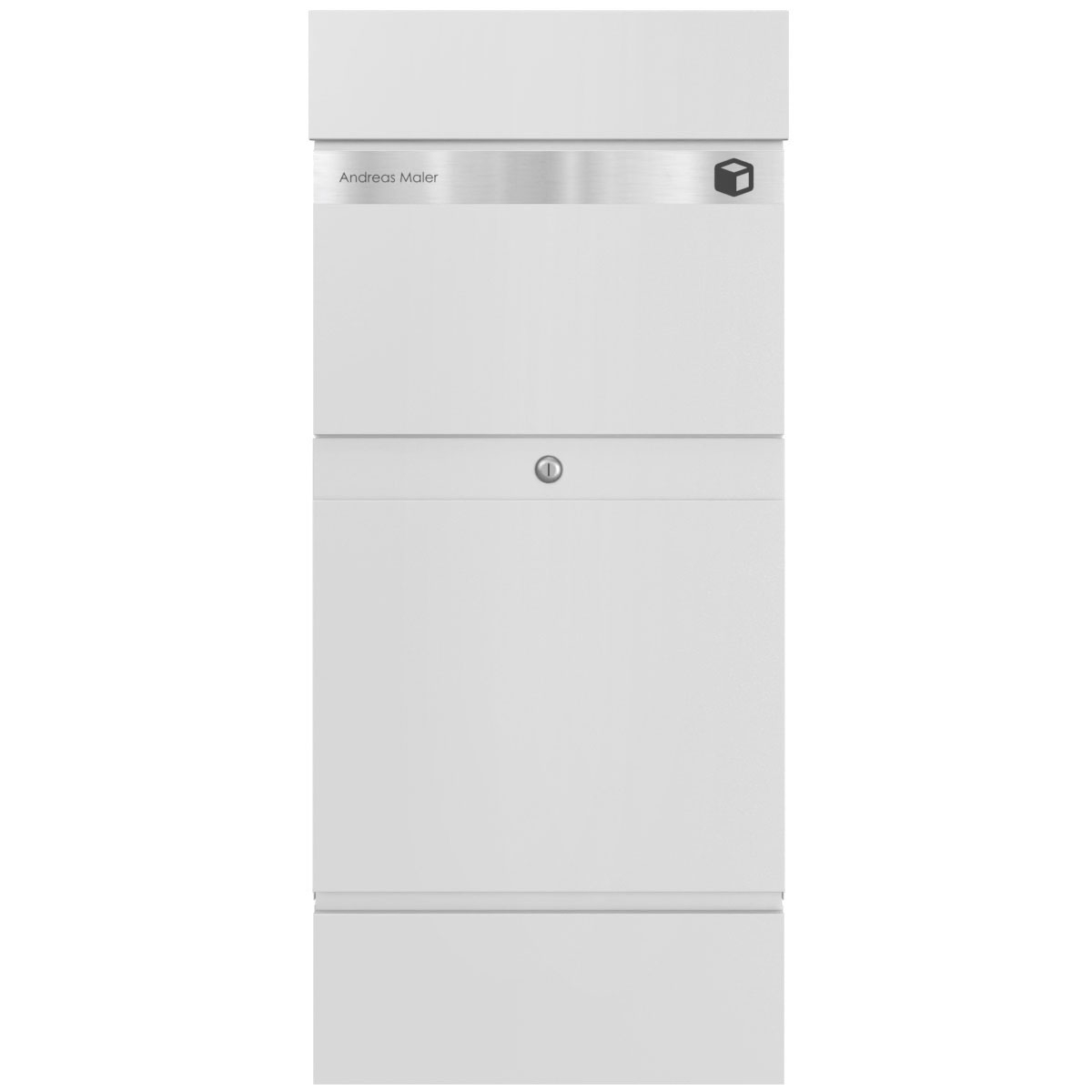 Parcel box KLEIST Edition - Design Elegance 2 - RAL 9016 traffic white Parcel box KLEIST Edition - Design Elegance 2 - RAL 9016 traffic white