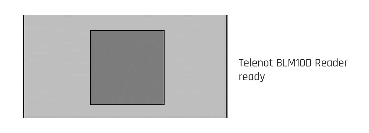 Lecteur Telenot BLM10D préparé