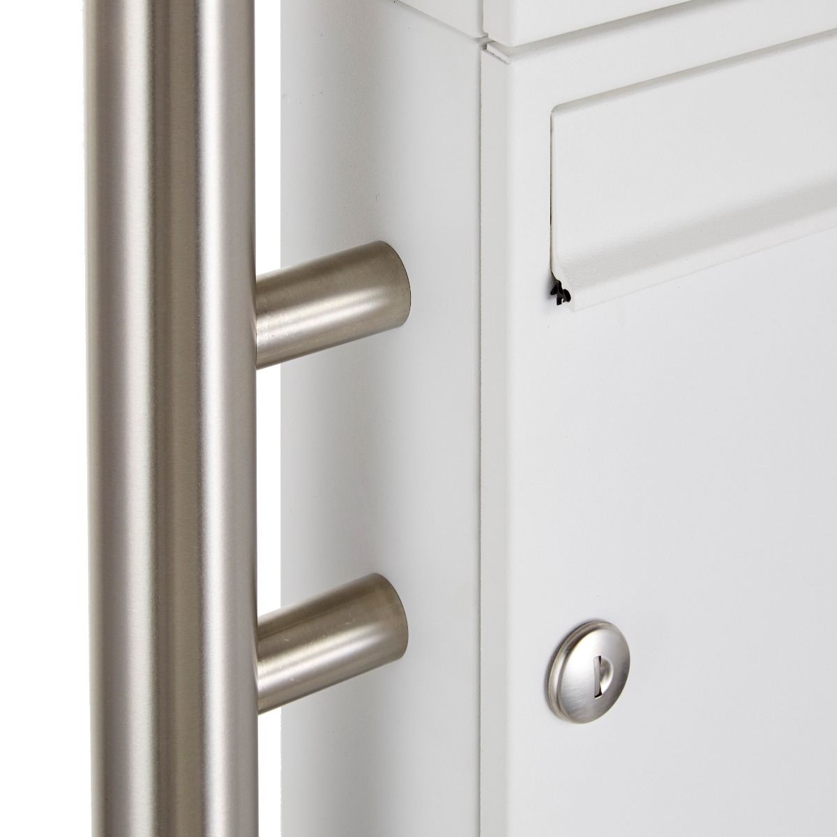 4er 2x2 letterbox system freestanding Design BASIC 381 ST-R - RAL 9016 traffic white 4er 2x2 letterbox system freestanding Design BASIC 381 ST-R - RAL 9016 traffic white