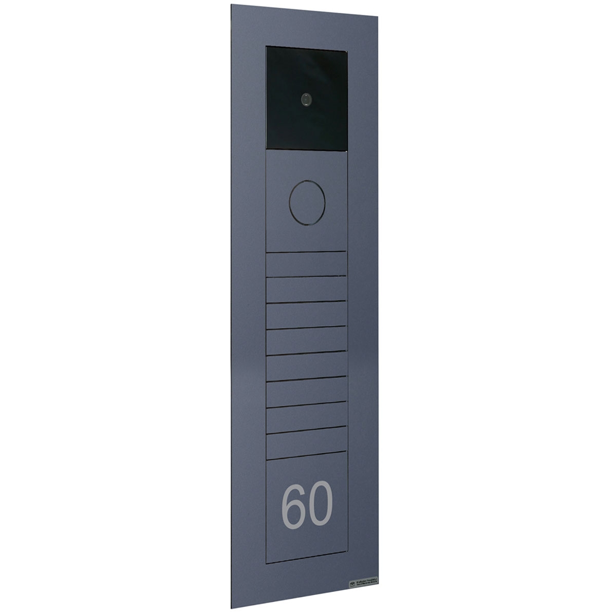 f2af413905ef33c566f3520d8af0a5b38a29b705 Edelstahl Frontblende zur Unterputzmontage von GIRA System 106 - 5-fach vorbereitet - RAL nach Wahl