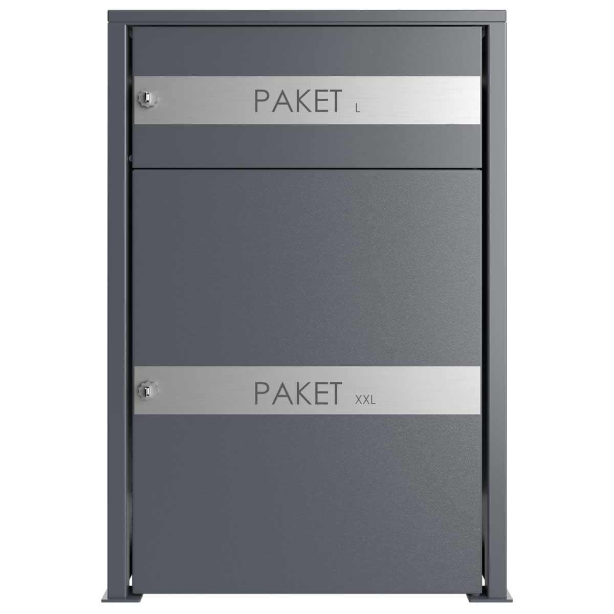 Paketbox BOXsystem BASIC 752V2 - RAL nach Wahl - 2x Paketkasten Paketbox BOXsystem BASIC 752V2 - RAL nach Wahl - 2x Paketkasten