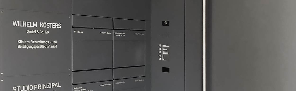 Türseitenteilbriefkasten