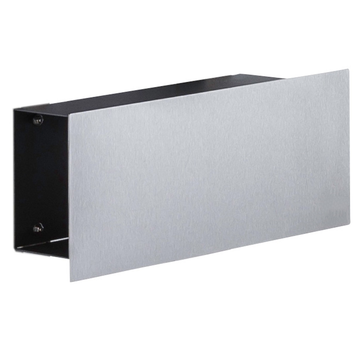 584fc14a36d8c344961d205b884b8ae1497b89bd Design newspaper box SCHILLER MEDIUM VA7016 - stainless steel V2A, polished & RAL 7016 anthracite