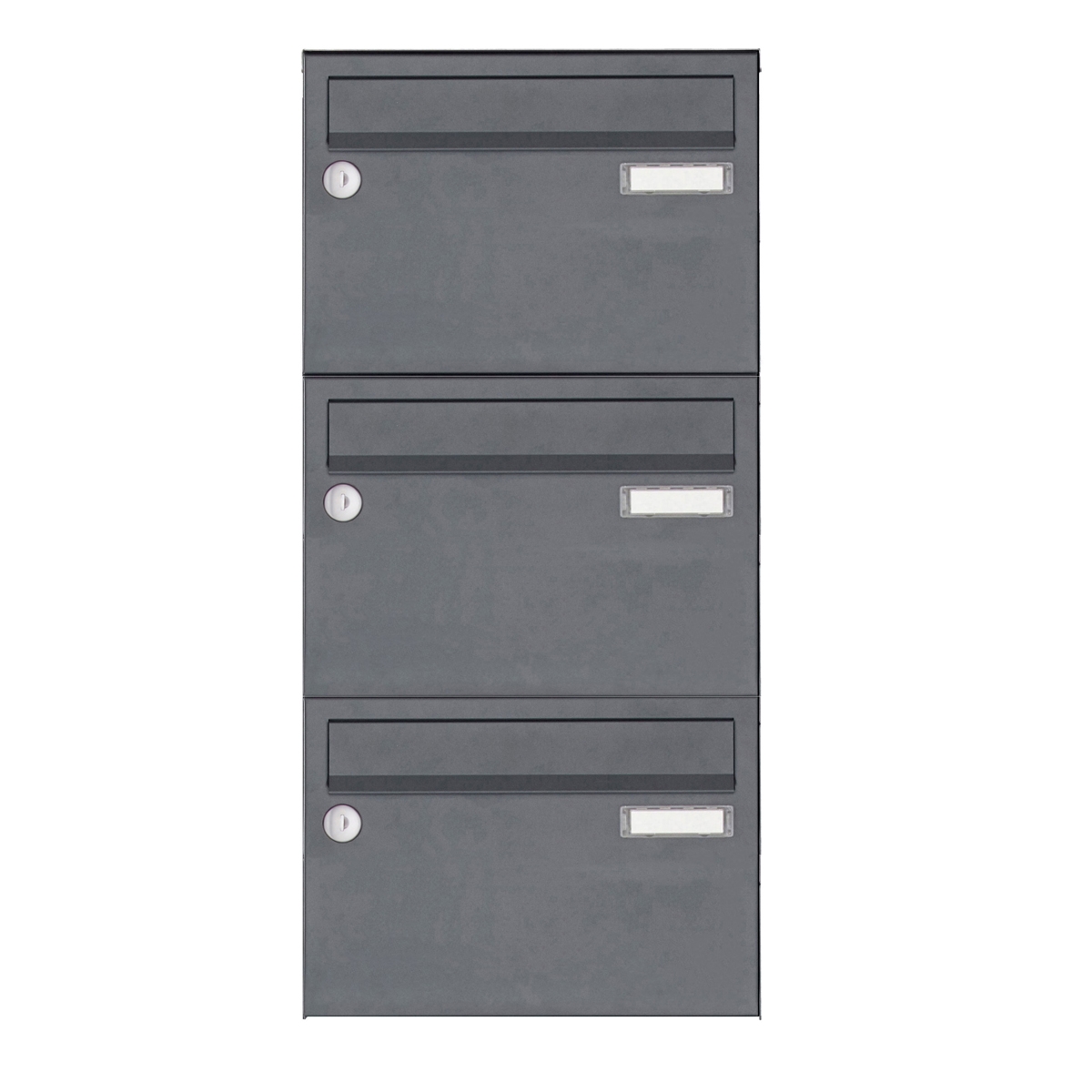 Sistema di cassette per le lettere da appoggio in acciaio inox Design BASIC Plus 385XA
