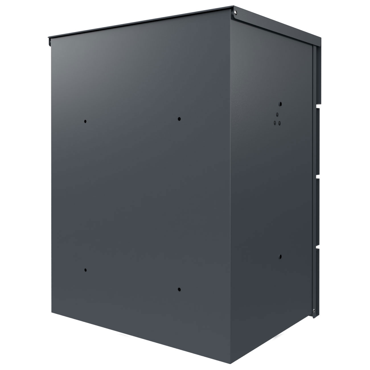 Surface-mounted parcel box KANT Edition - Design Elegance 1 - RAL 7016 anthracite grey