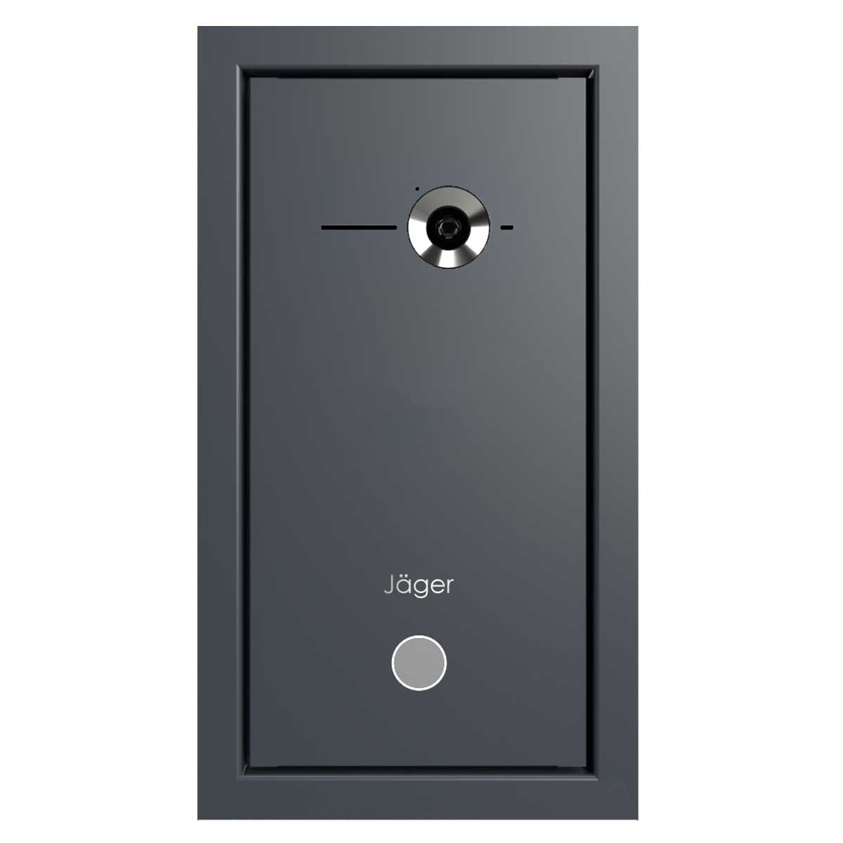 Design video door intercom GOETHE UP with COMELIT Switch - VIDEO complete set - RAL of your choice Design video door intercom GOETHE UP with COMELIT Switch - VIDEO complete set - RAL of your choice