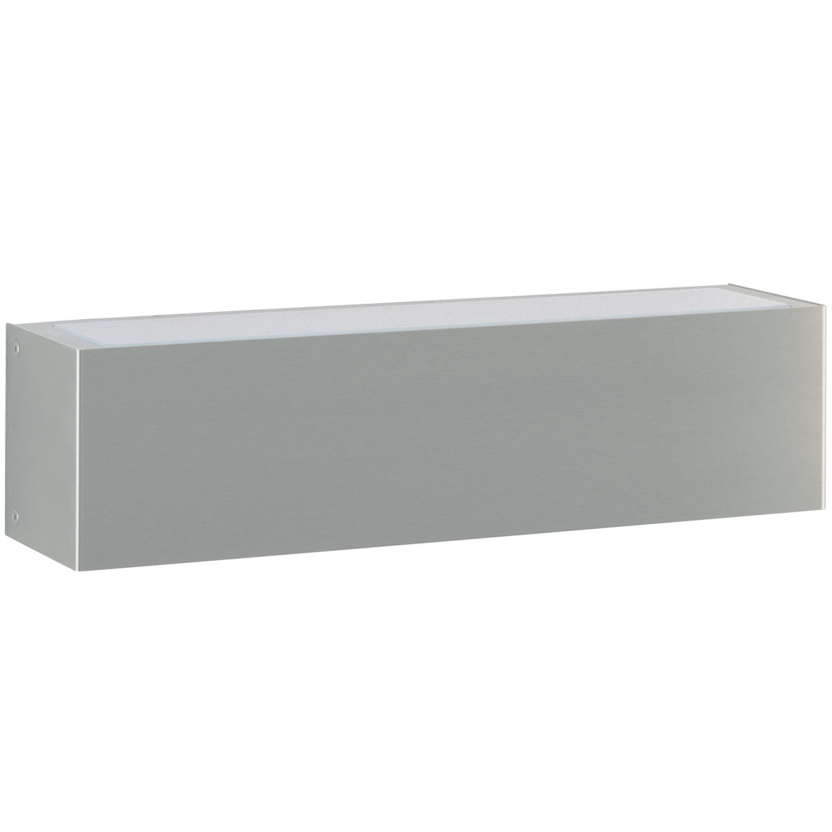 618b9b0bec2622bba5e376a832c6eb2c732567f1 Design Wandleuchte KEPLER BIG 400x105 - 2-seitig - Edelstahl geschliffen