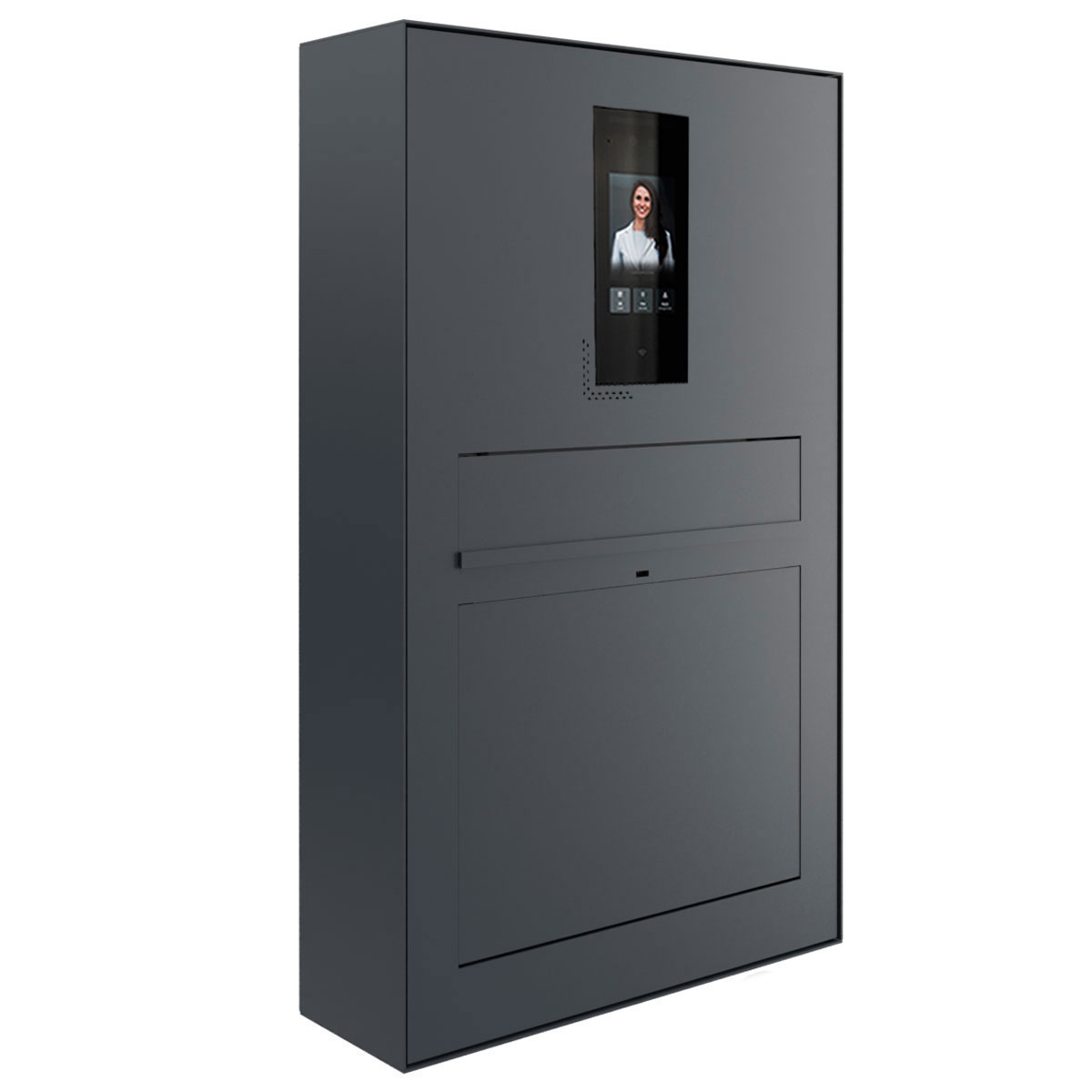 Design surface-mounted letterbox GRIMM - colour of your choice with Ekinex Dico IP video intercom system Design surface-mounted letterbox GRIMM - colour of your choice with Ekinex Dico IP video intercom system