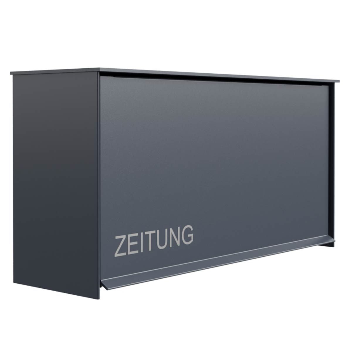 5181539c9fcf232faedd60be46c698e3a9a28d9e Design surface-mounted newspaper box GOETHE AP - RAL of your choice