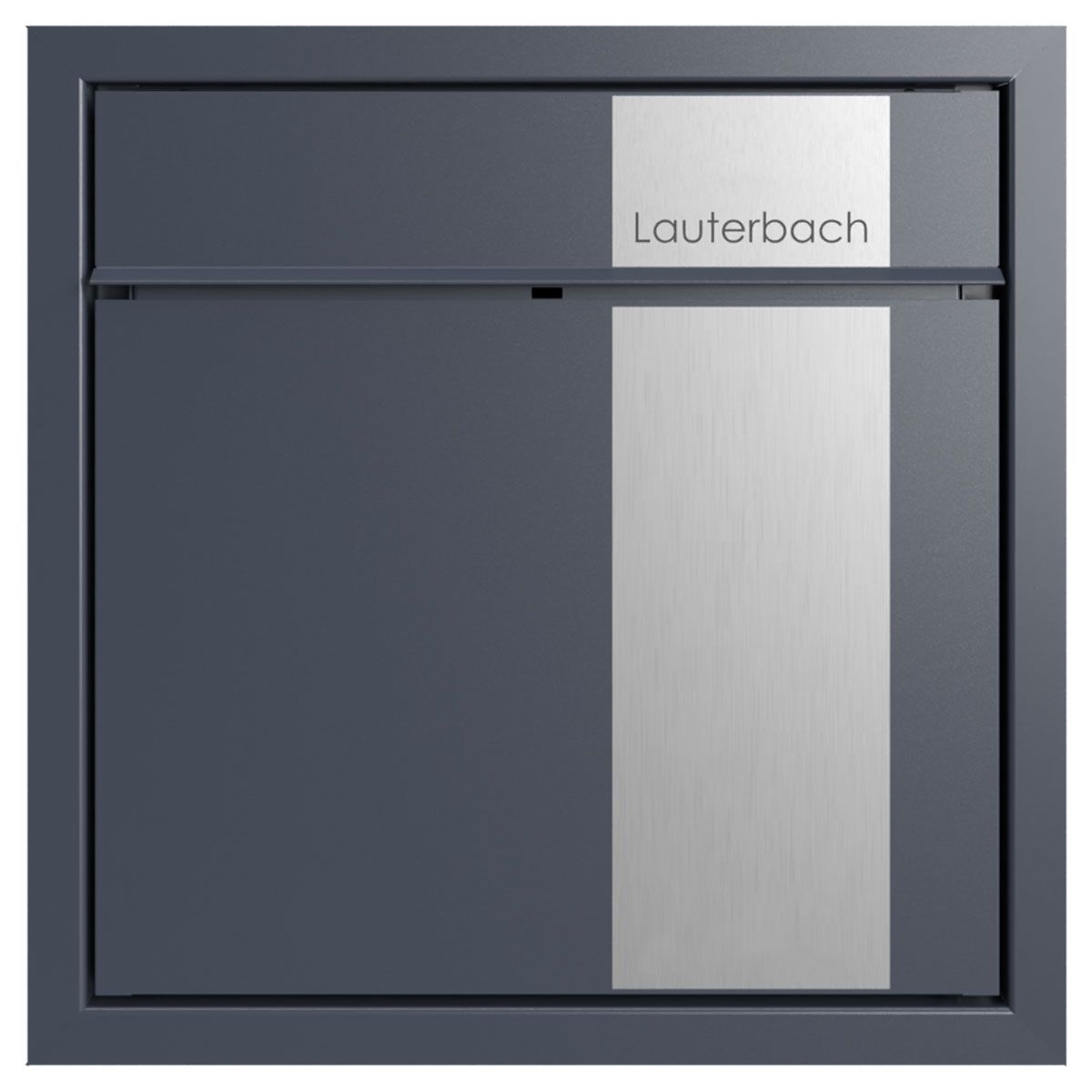 Flush-mounted letterbox GOETHE UP - Elegance 2 design - RAL of your choice Flush-mounted letterbox GOETHE UP - Elegance 2 design - RAL of your choice
