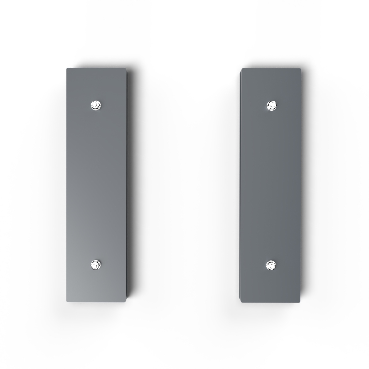 ae0add3c4fa0508f7338e0e6b9d5bc82a3745485 Universal bar mat holder, rear 295 mm for surface-mounted letterboxes