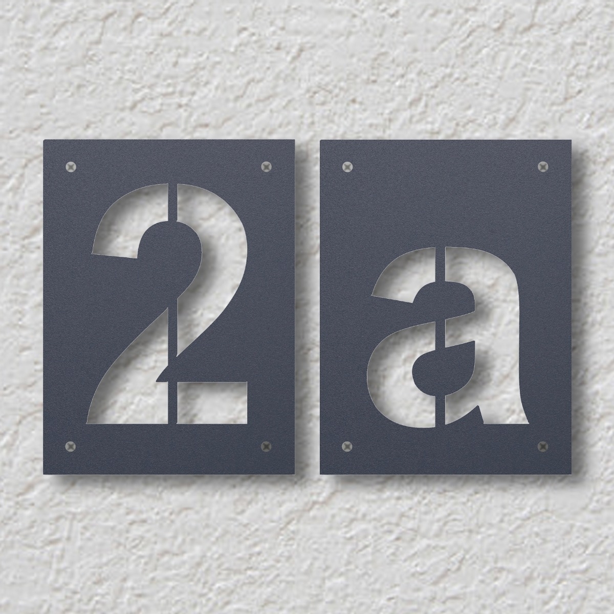 198214d23b777e9c1f331681dd153059246e0081 Stainless steel house number Heym 240mm