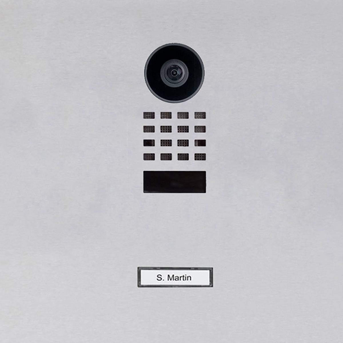 DoorBird D1100E Video intercom with DoorBird button small prepared (without camera)