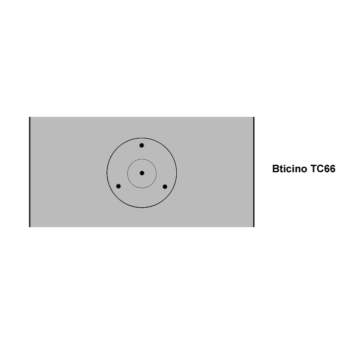 Legrand Bticino TC66 vorbereitet (ohne Kamera)