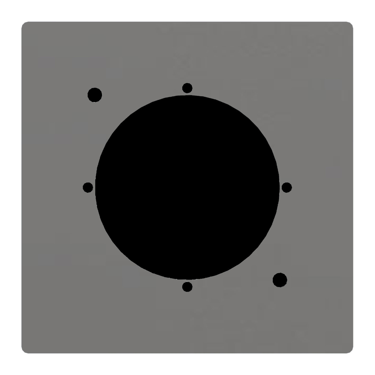 Module voorbereid voor sockets/switches/apparaataansluitingen enz.