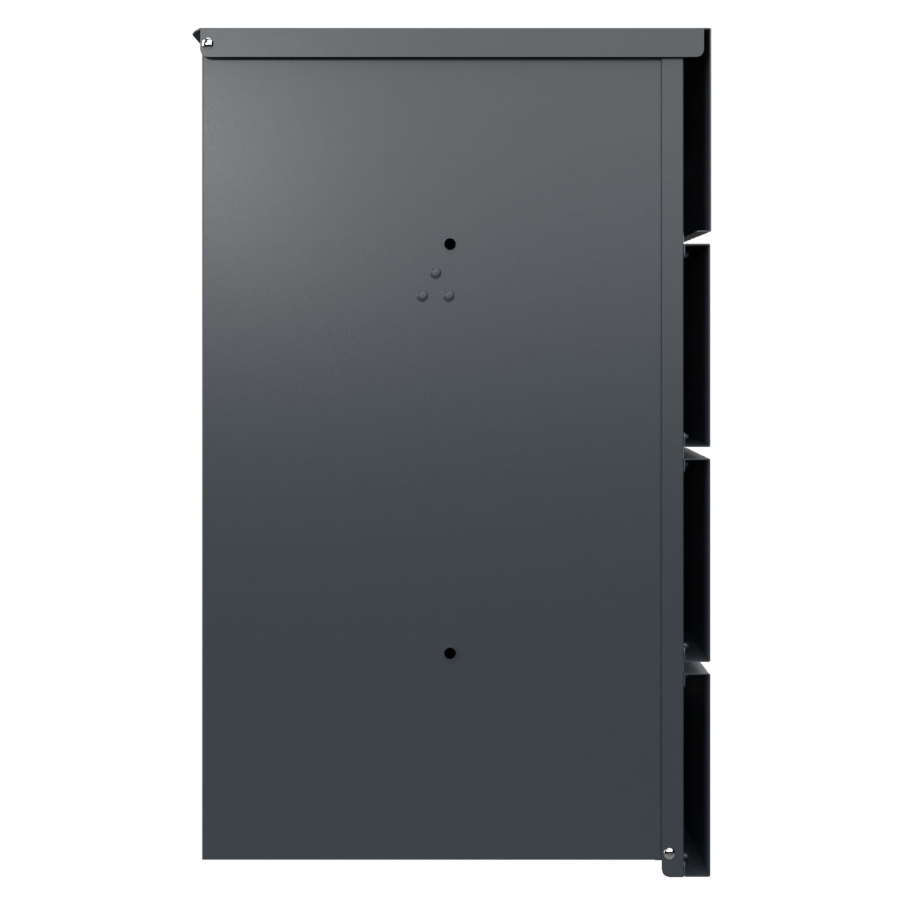 Aufputz Paketbox KANT Edition - Design Elegance 1 - RAL 7016 anthrazitgrau