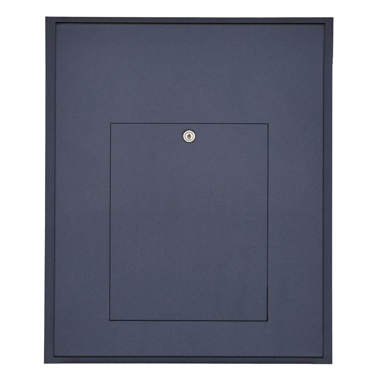 Stainless steel design fence letterbox DESIGNER Style BIG powder-coated - rear removal Stainless steel design fence letterbox DESIGNER Style BIG powder-coated - rear removal