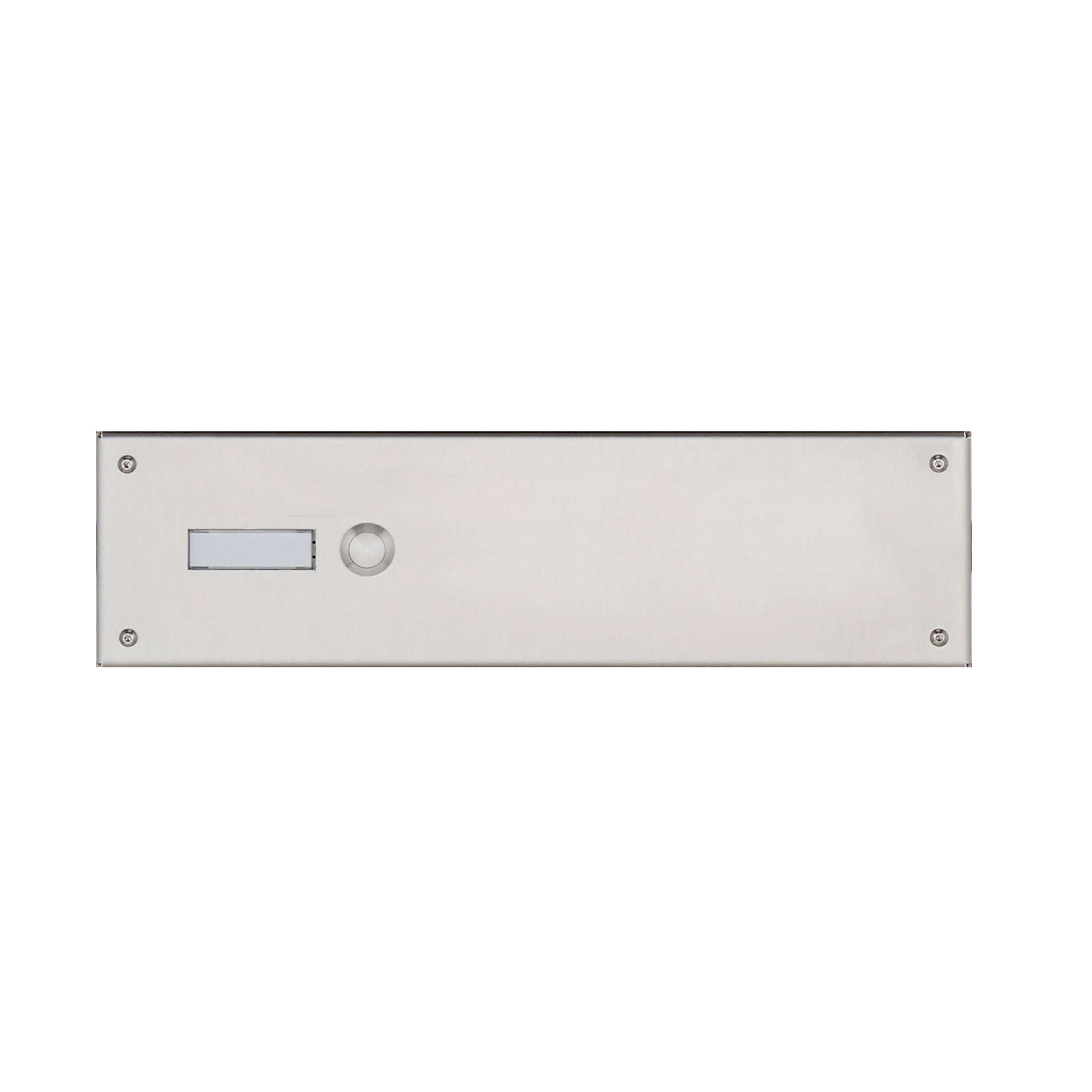 Coperchio in acciaio inox 355x100 per 1 partito senza perforazione vocale Coperchio in acciaio inox 355x100 per 1 partito senza perforazione vocale