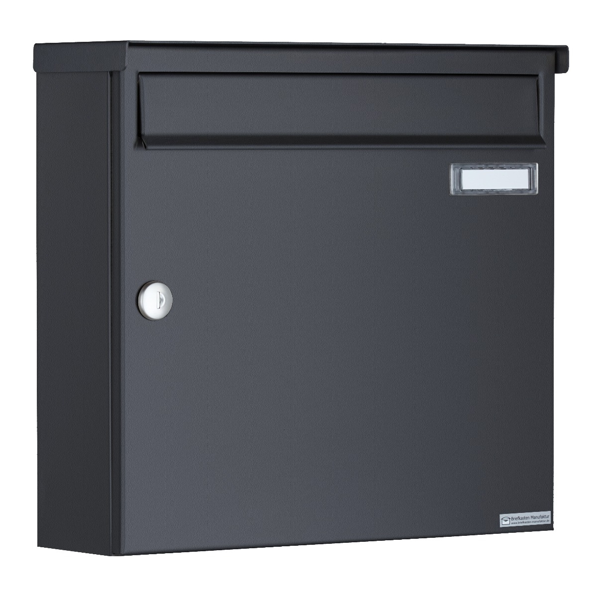 12er 3x4 surface-mounted letterbox design BASIC 382A AP - RAL 7016 anthracite grey 12er 3x4 surface-mounted letterbox design BASIC 382A AP - RAL 7016 anthracite grey