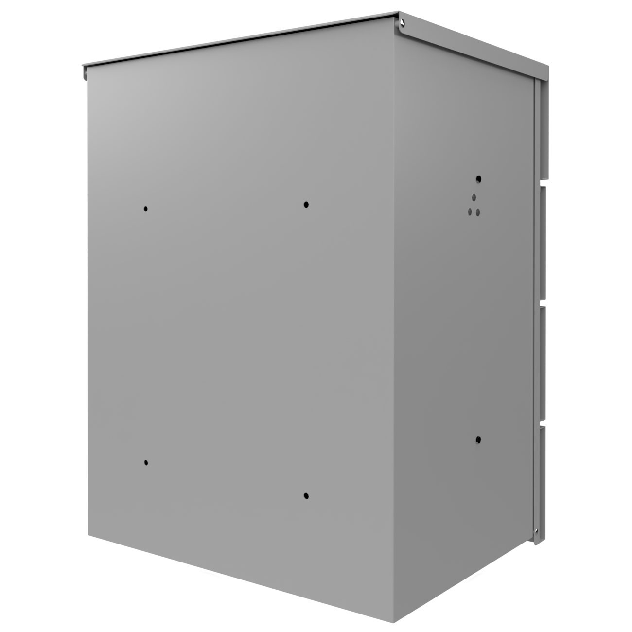 Caja para paquetes de superficie KANT Edition - Design Elegance 2 - Aluminio gris RAL 9007