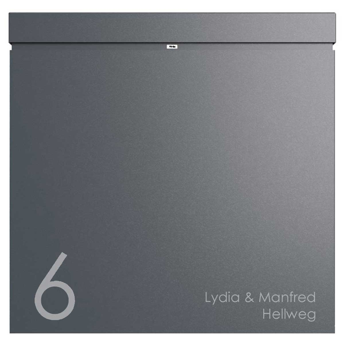 77c9fabe4f84785bb02b38de0b9a1f2654473fb7 BRENTANO® design letterbox - RAL of your choice