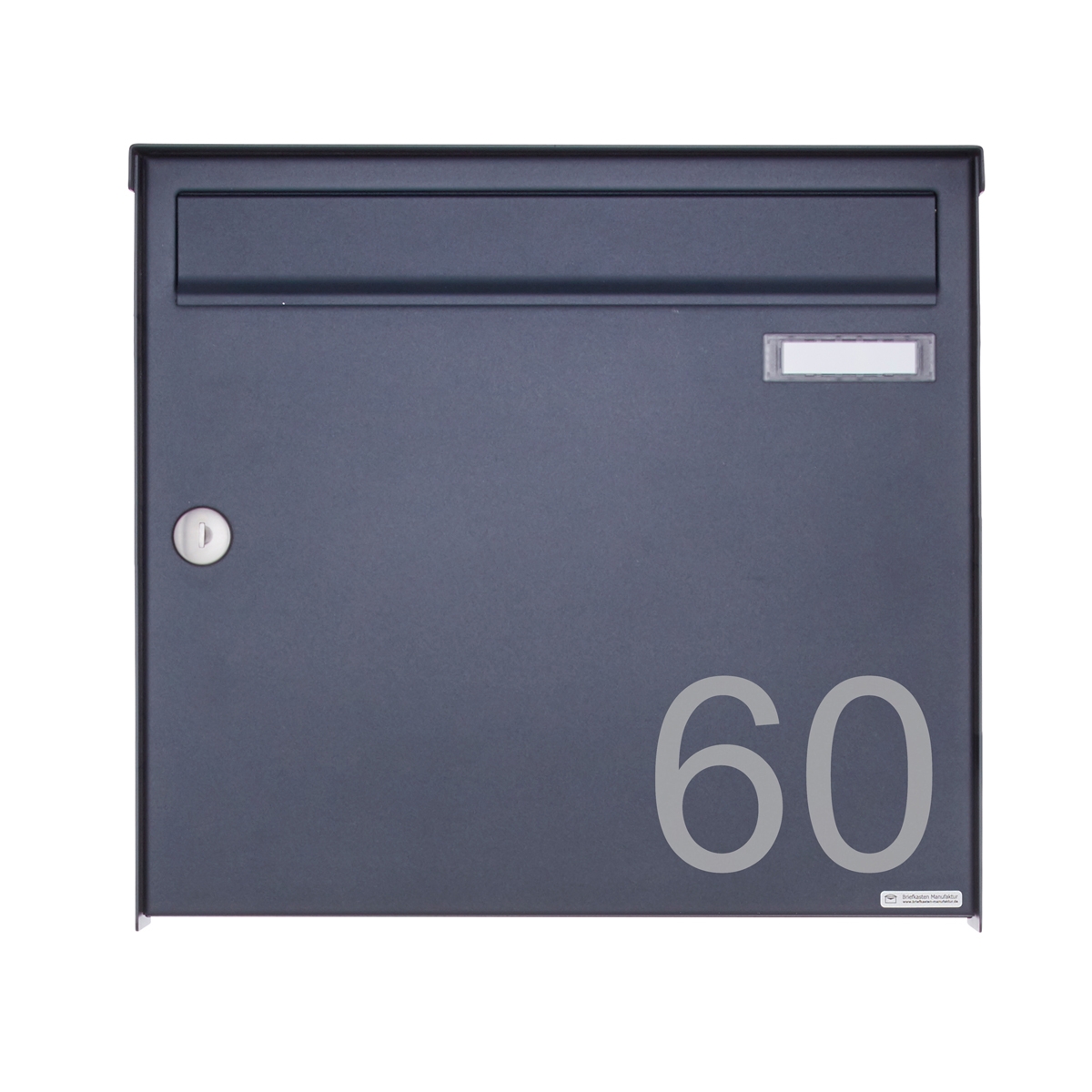 Pedestal letterbox Design BASIC Plus 381X ST-R with closed newspaper compartment - RAL of your choice Pedestal letterbox Design BASIC Plus 381X ST-R with closed newspaper compartment - RAL of your choice