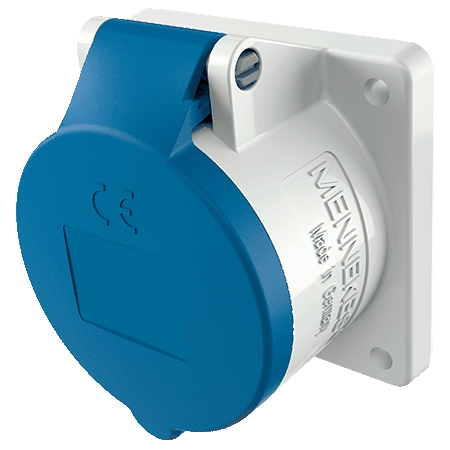Single socket outlet CEE 16A 3p 230V prepared Single socket outlet CEE 16A 3p 230V prepared