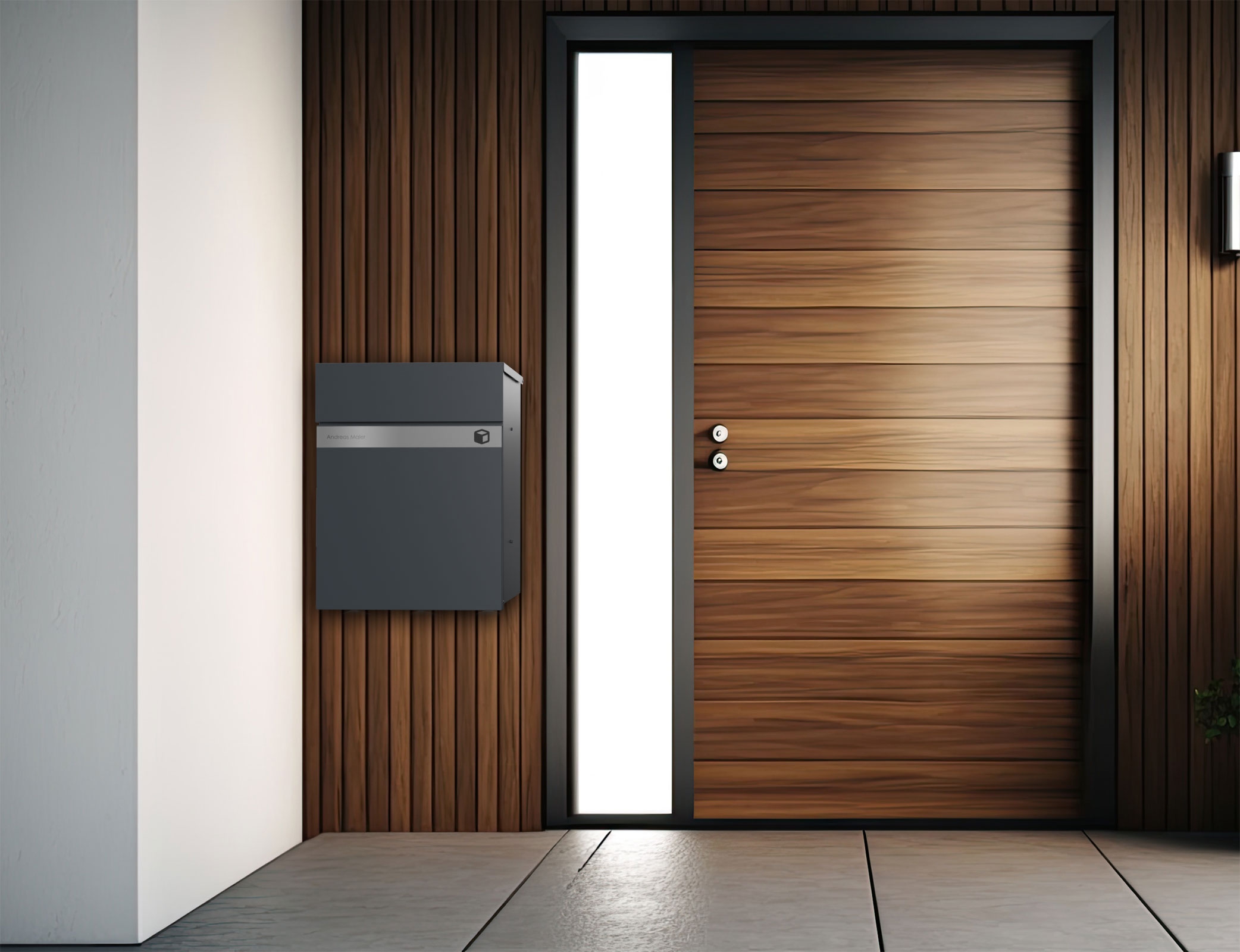 Opbouwpakketdoos KANT Edition - Design Elegance 2 - RAL 7016 antracietgrijs Opbouwpakketdoos KANT Edition - Design Elegance 2 - RAL 7016 antracietgrijs