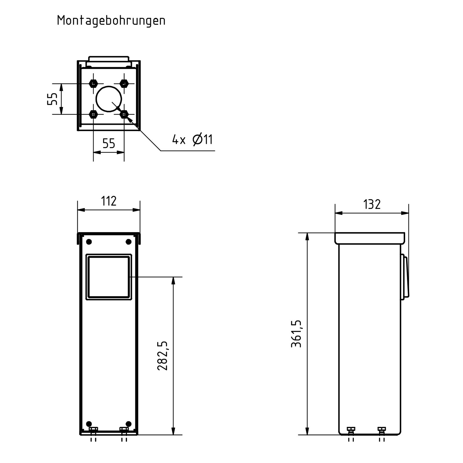 Abmessungen Abmessungen